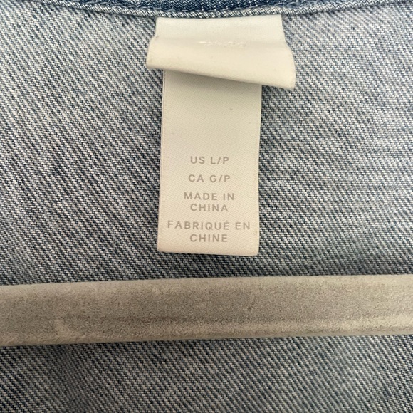 Denim jumpsuit / boiler suit - large (petite ) - Picture 5 of 7